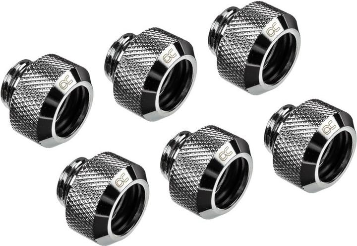 Actual product image Alphacool 13mm icicle G1/4 six pack