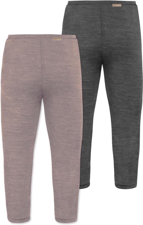 Immagine prodotto Normani Confezione da 2 pantaloni baby merino con piedini - 9539 (86)