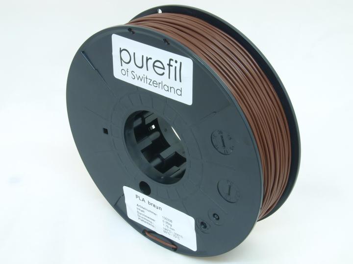Produktbild Purefil Filament (PLA, 1.75 mm, 350 g, Braun)