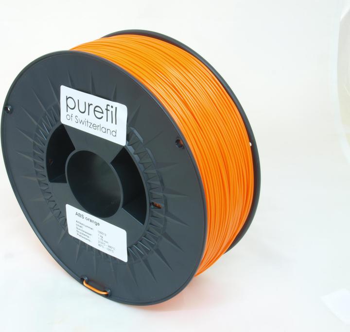 Image du produit Purefil Filament (ABS, 1.75 mm, 1000 g, Orange)