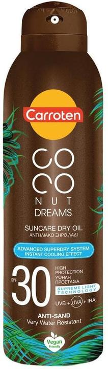 Image du produit Carroten Huile sèche SPF 30 Rêves de noix de coco 150 ml (Spray solaire, SPF 30, 150 ml)