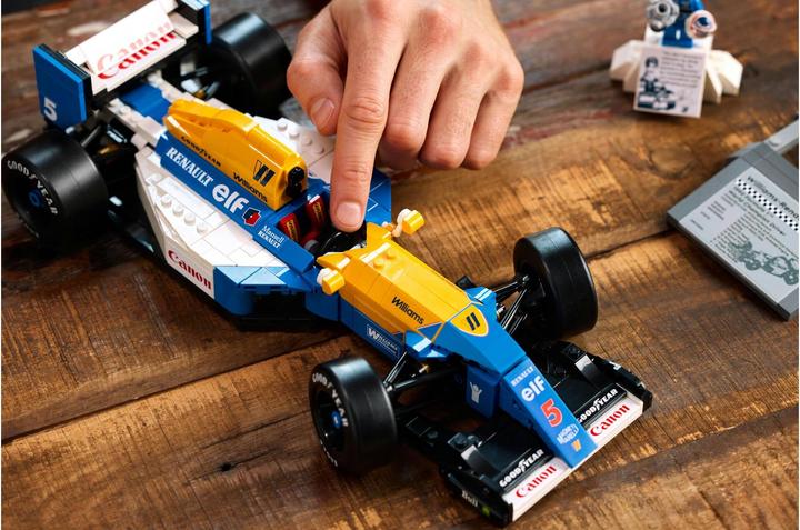 Immagine prodotto LEGO Williams Racing FW14B mit Nigel Mansell (10353, LEGO Icons)