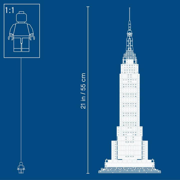 Produktbild LEGO Empire State Building (21046, LEGO Architecture)