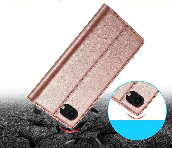 Actual product image LC.Imeeke iPhone 16e - Flip Case Vintage (Apple iPhone 16e)