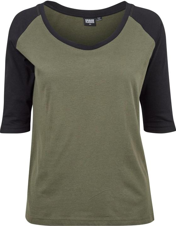 Urban Classics Ladies 3/4 Contrast Raglan Tee