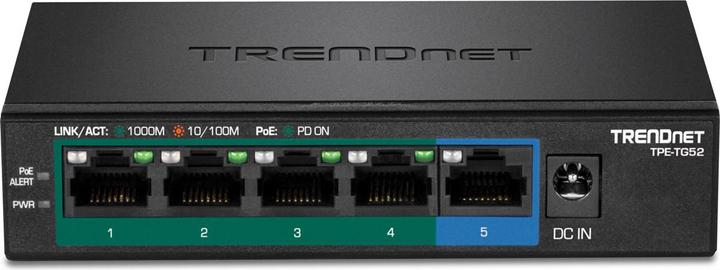 Immagine prodotto Trendnet Switch 5 porte Gigabit PoE+ (5 Porti)