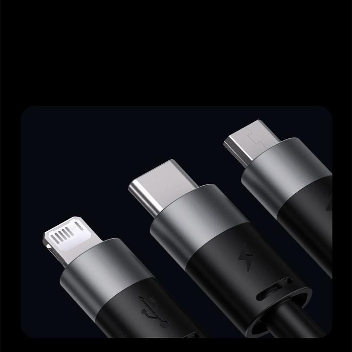 Immagine prodotto Baseus Cavo di ricarica 3in1 (1.20 m, USB 3.2 Gen 1)