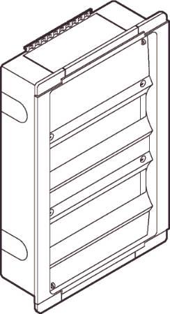 Image du produit LK Planforsaenket gruppetavle, PGE150-14 28 modules HxLxD : 587x360x90 mm Hvid