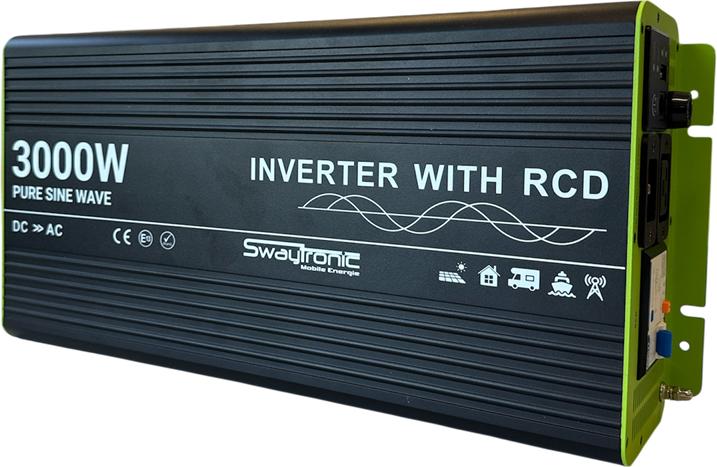 Swaytronic Inverter - FI-Schutz 12V/230V 3000W
