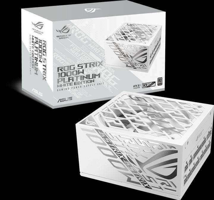 Image du produit ASUS ROG Strix 1000P White Edition (1000 W)