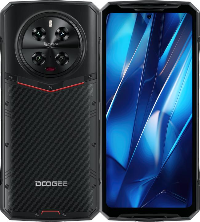 Doogee DK10 (Dual Sim - 5G - NFC - 6.67" - 512 GB, 12 GB RAM) Schwarz (512 GB, Schwarz, 6.67", 64 Mpx)
