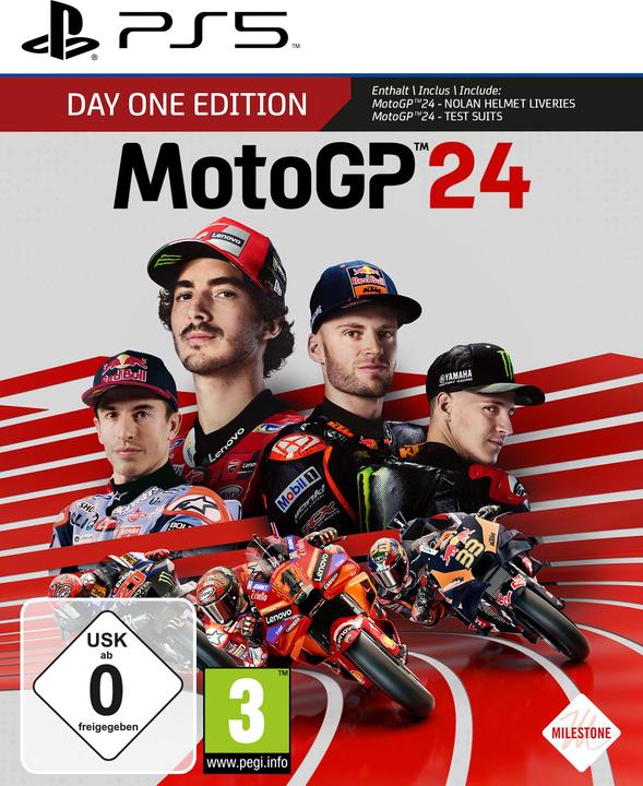 Milestone MotoGP 24 Day One Edition (PS5, Multilingue)