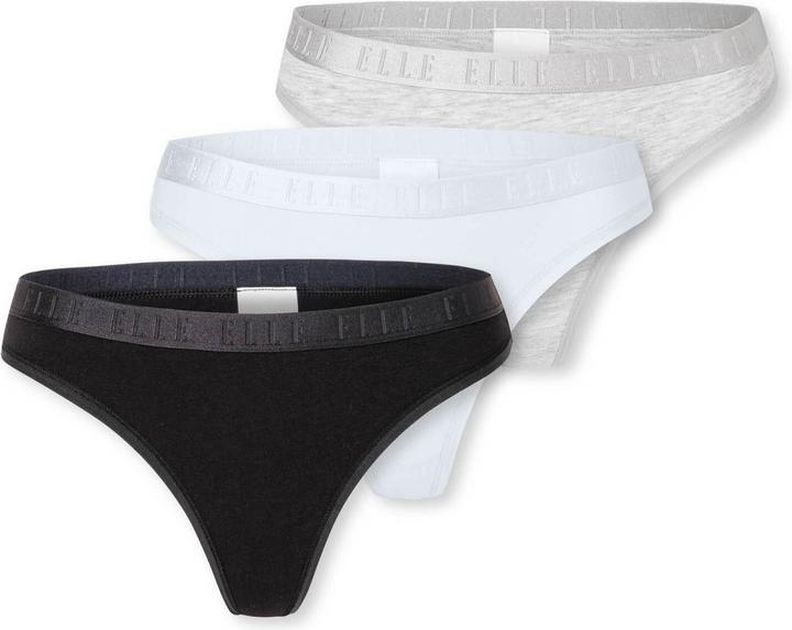 Elle Tanga Thong - SUPER SOFT (S, 3er Pack)