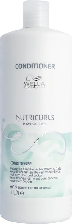 Actual product image Wella NutriCurls Waves & Curls Detangling (1000 ml)