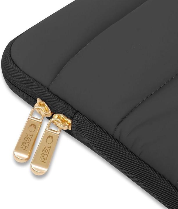 Actual product image Tech-Protect Tech-Protett Fluffy Laptoptasche 13-14 – Schwarz (14")