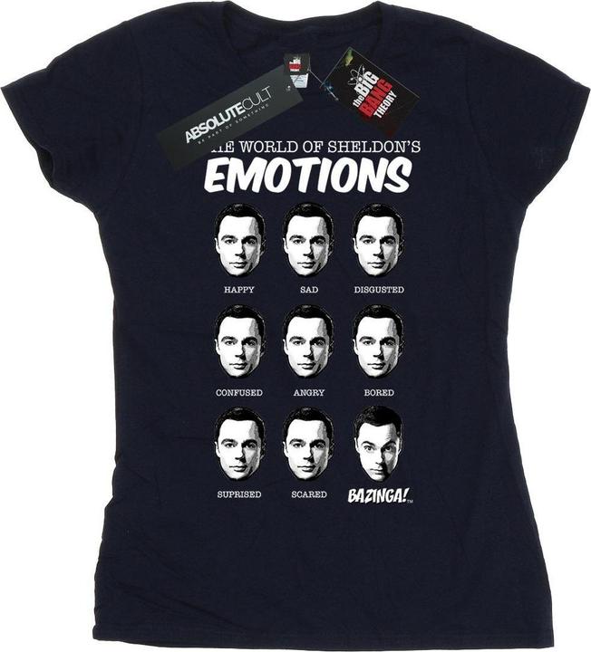 Dam Sheldon Emotions TShirt