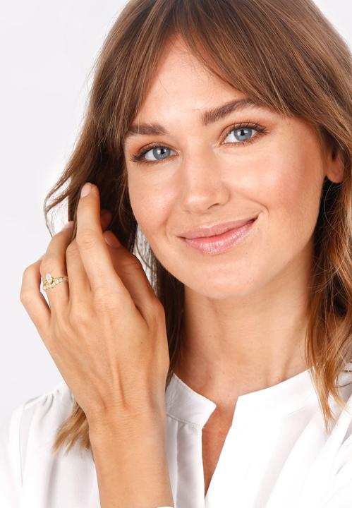 Image du produit Elli mit Zirkonia Kristallen (58, Argent 925)