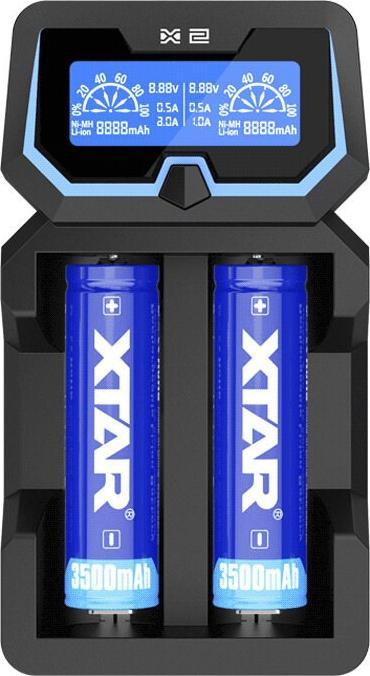 Actual product image Xtar X2 Charger (1 pcs., AAA, AA, Rechargeable battery)