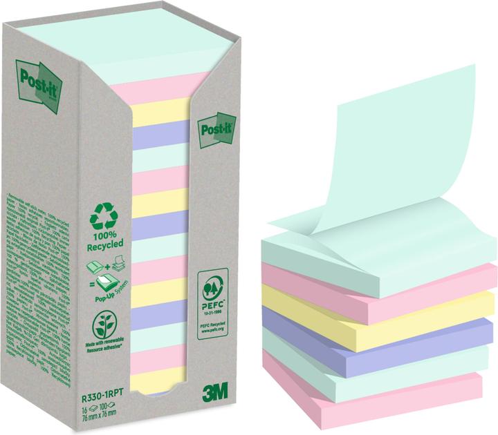 Produktbild Post-it Recycling Z-Notes (76 x 76 mm)