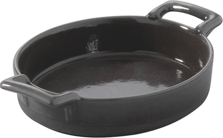 Produktbild Revol Crème Brûlée oval, 14.5x13x3 cm, schwarz