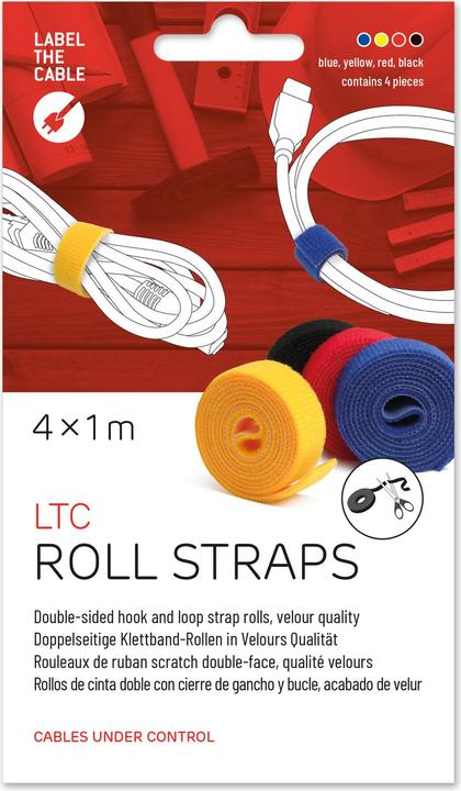 Produktbild Label-the-cable Doppelseitige Klettbandrolle (16 mm)