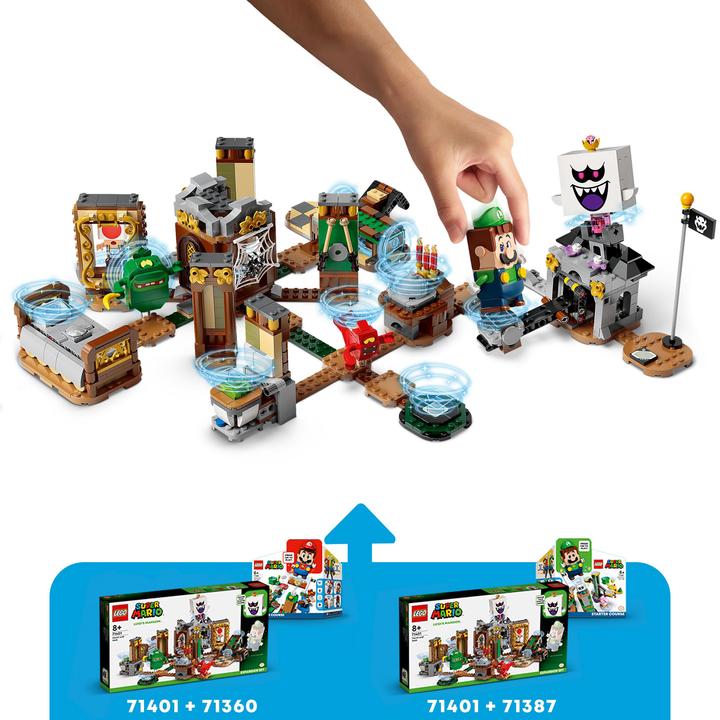 Produktbild LEGO Luigi’s Mansion: Gruseliges Versteckspiel - Erweiterungsset (71401, LEGO Super Mario)