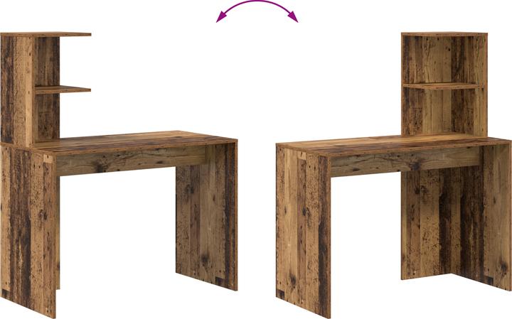 Produktbild VidaXL Alter Holz Schreibtisch Altes Holz Holz Mittel Minimalistisch