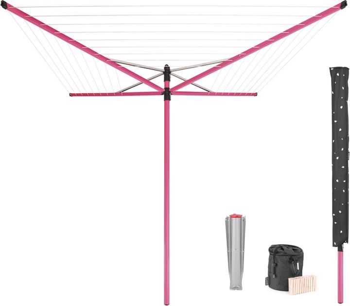 Brabantia Lift-O-Matic 50 M - 45 mm tube with metal floor anchor (50 m)