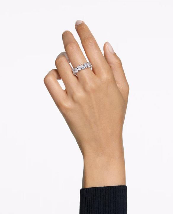 Immagine prodotto Swarovski Matrix Vittore Ring Tropfenschliff Weiss Silber (52)
