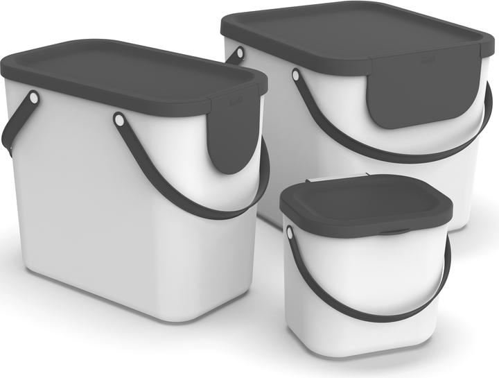 Image du produit Rotho Seau de recyclage Albula 40 l, vert foncé (40 l)