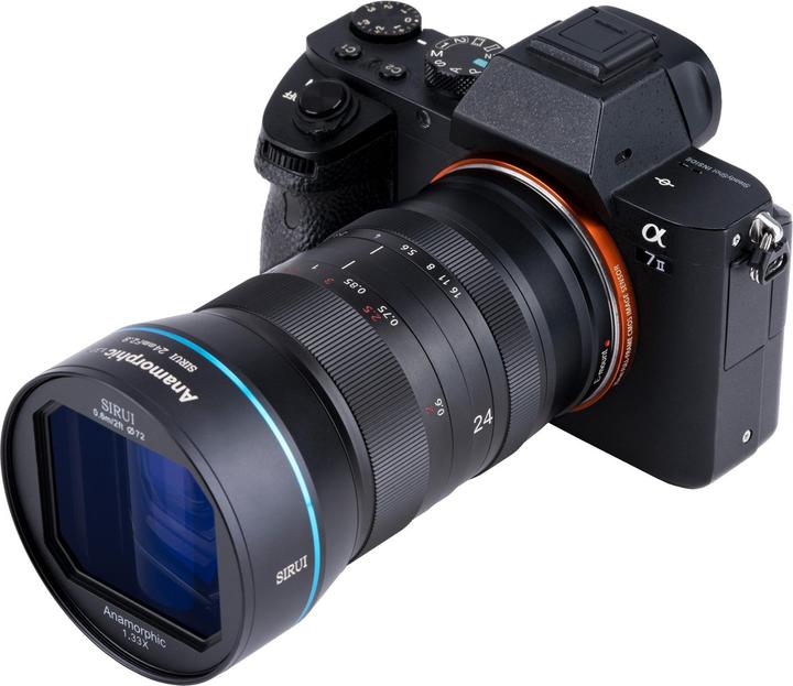 Actual product image Sirui Anamorphic 1.33x 24mm f/2.8 MFT (Micro Four Thirds, APS-C / DX)