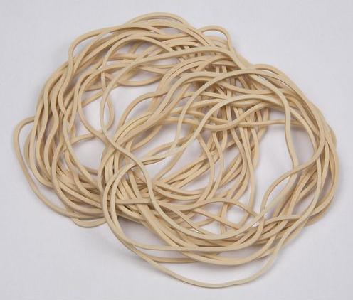 Image du produit Office Depot Elastiques 1,5 mm x 1,5 mm 80 mm Beige 500 g (1 pcs)