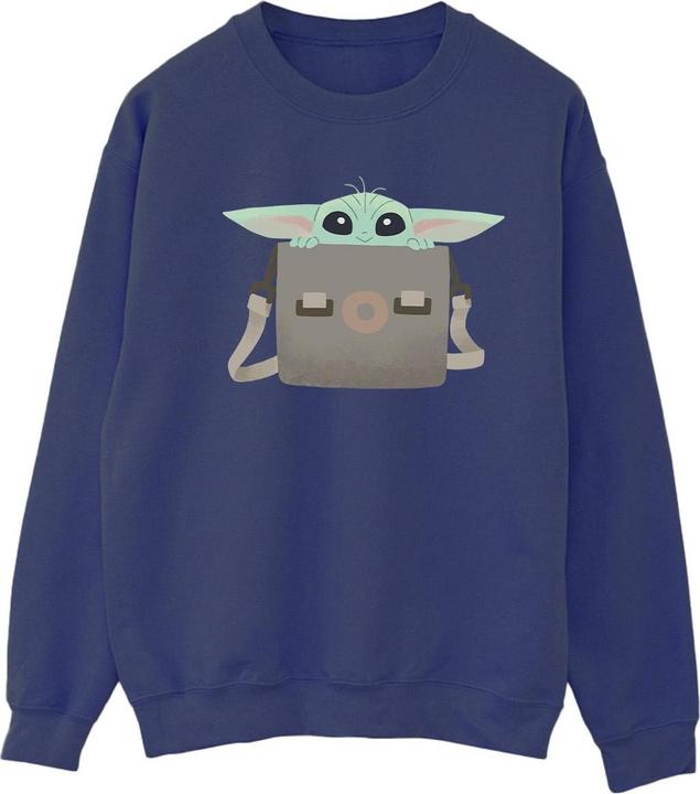 Star Wars The Mandalorian Grogu Luggage Sweatshirt (M)