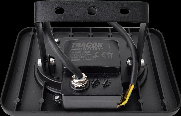 Produktbild Tracon SMD LED Flutlichtstrahler mit Bewegungsmelder (110 lm, IP65)