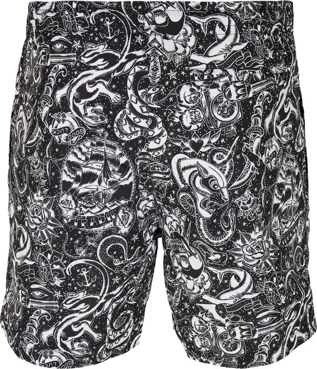 Actual product image Urban Classics Pattern Swim Shorts (M)