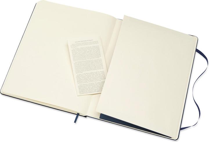 Immagine prodotto Moleskine Taccuino con copertina rigida in bianco (XL, Nessuna, Copertina rigida)
