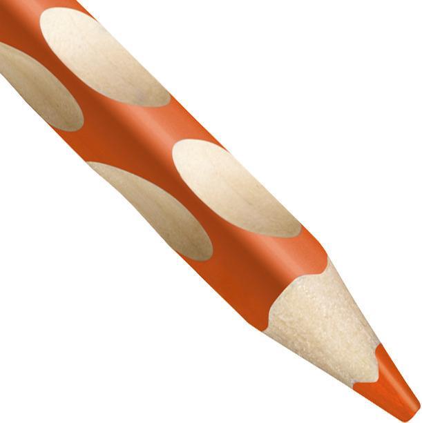 Image du produit STABILO EASYcolors crayon de couleur ergonomique pour gauchers (Orange, 1 x)