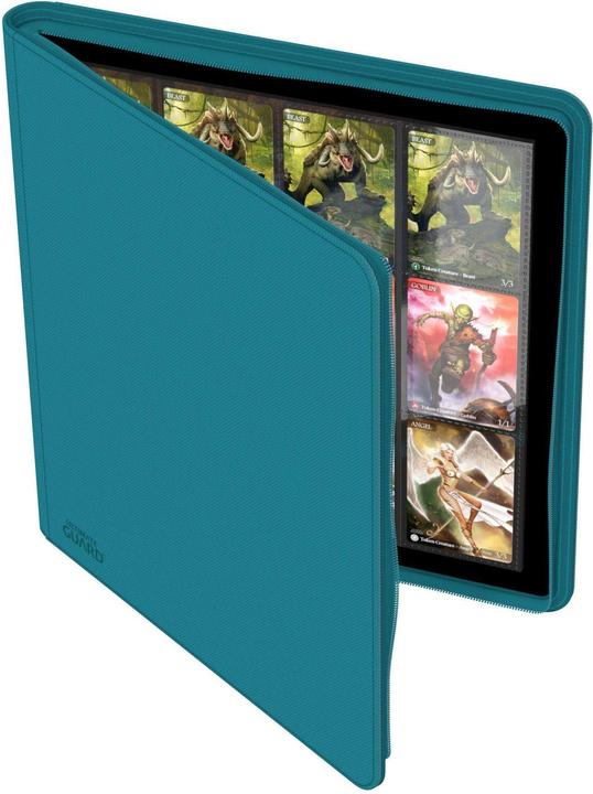 Produktbild Ultimate Guard UGD010471 - Zipfolio 480 – 24-Pocket XenoSkin (Quadrow), petrol