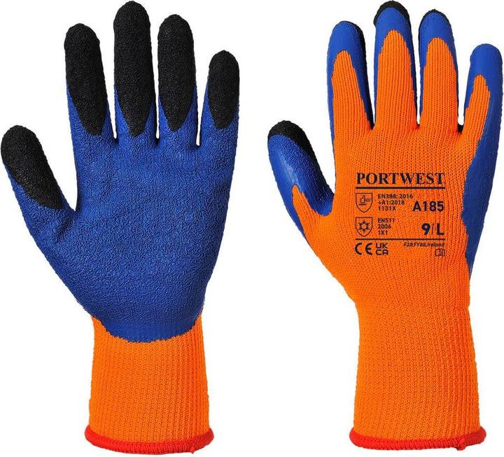 Image du produit Portwest - Gants adhérents A185 DUO-THERM - Adulte (M)