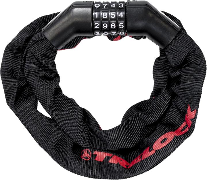 Trelock BC 360 Code Kettenschloss 110 cm (110 cm)