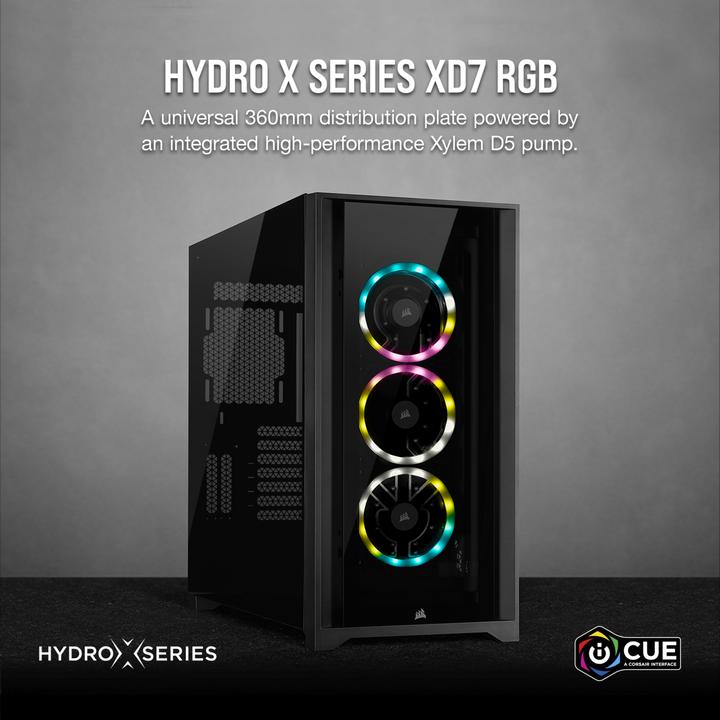Image du produit Corsair Combo pompe/réservoir Hydro X Series XD7 RGB
