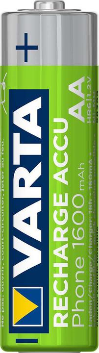 Productafbeelding Varta Recharge Accu Phone (2 Pcs., AA, 1600 mAh)