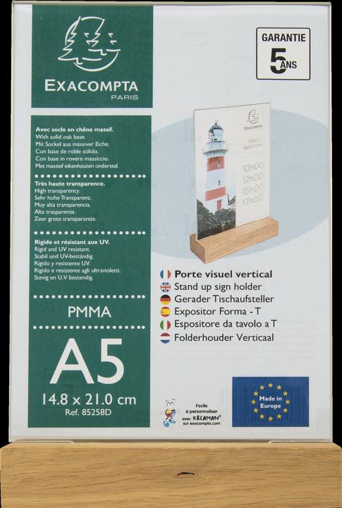 Exacompta Présentoir de table (A5)