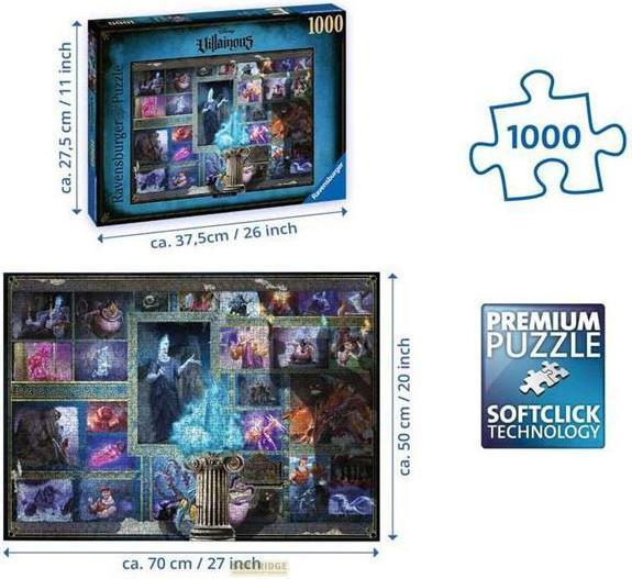 Produktbild Ravensburger Puzzle 12000096 - Villainous: Hades - 1000 Teile Disney Puzzle für Erwachsene und (1000 Teile)