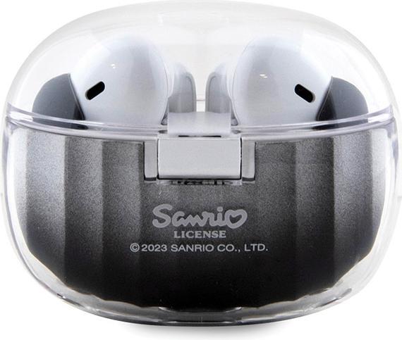 Actual product image Hello Kitty słuchawki Bluetooth HKTWSHDGKEK TWS + stacja dokująca czarny/black Gradient Electroplati (ANC, 4 h, Wireless)