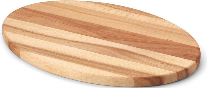 Produktbild Continenta Buche Kernholz Schneidebrett oval 30x20x1.5 cm