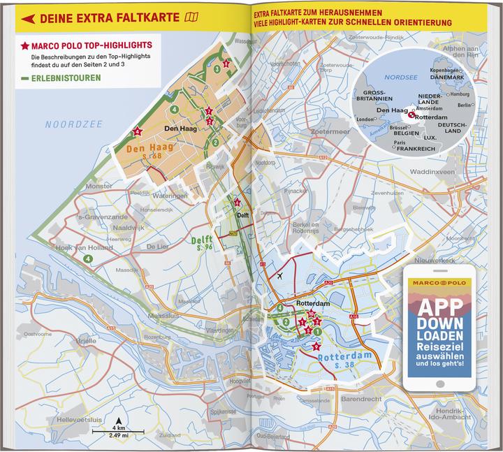 Produktbild Reiseführer Rotterdam & Den Haag, Delft (Deutsch, Ralf Johnen, 2024)