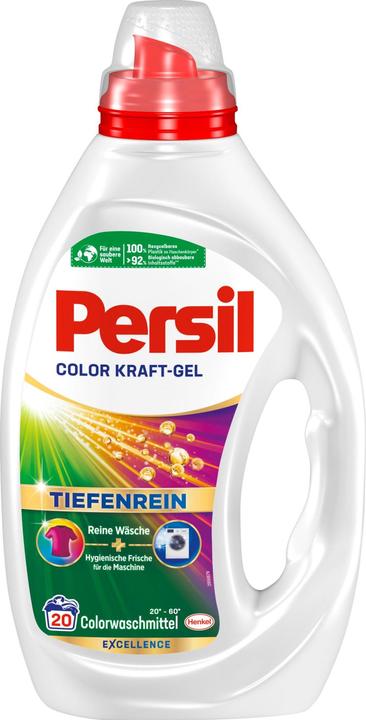 Persil Kraft-Gel Color (20 Waschgänge, Flüssigwaschmittel)