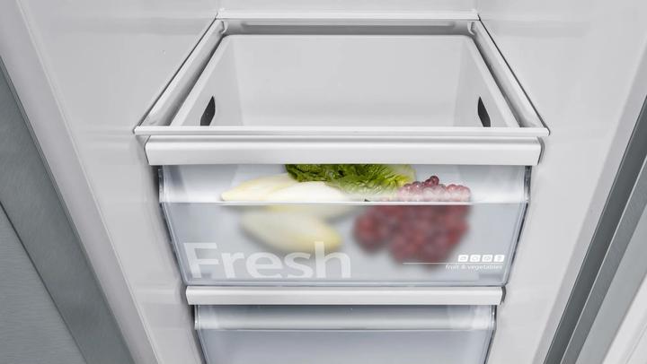 Actual product image Siemens iQ500, Amerikanischer Side by Side, 178.7 x 90.8 cm, Edelstahl antiFingerprint, KA93GAIDP (560 l)