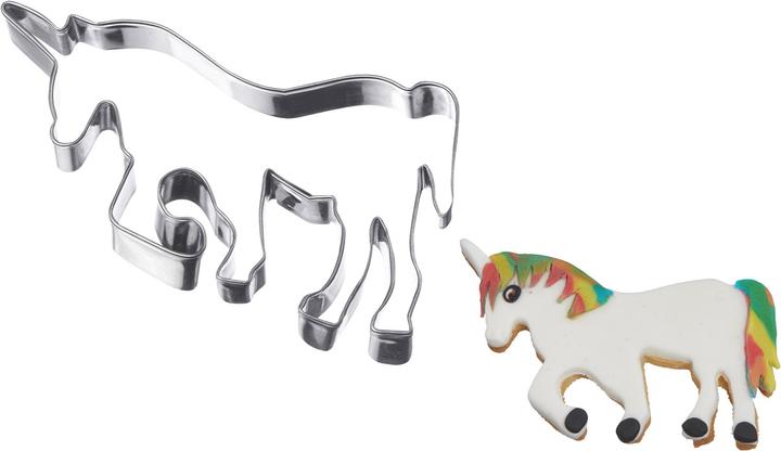 Actual product image Westmark cookie cutter "Unicorn running", 5 cm